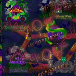 Mapa de la parroquia de Toulas para Blackoween™ 2024
