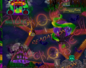 Toulas Parish Map for Blackoween™ 2024