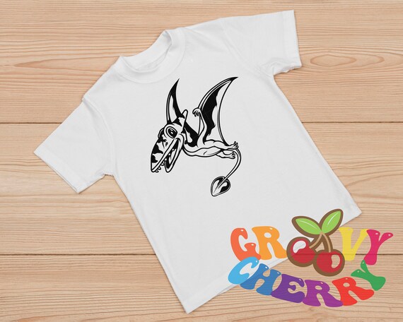 Pterodactyl Dinosaur Illustration PNG & SVG Design For T-Shirts