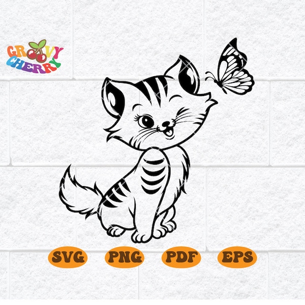 Cute Cat SVG, Curious Kitten Clipart, Cat Clipart, Peeking face animal vector, Cute Cat Shirt Design Svg Cut Files for Cricut Png Dxf Eps Ai