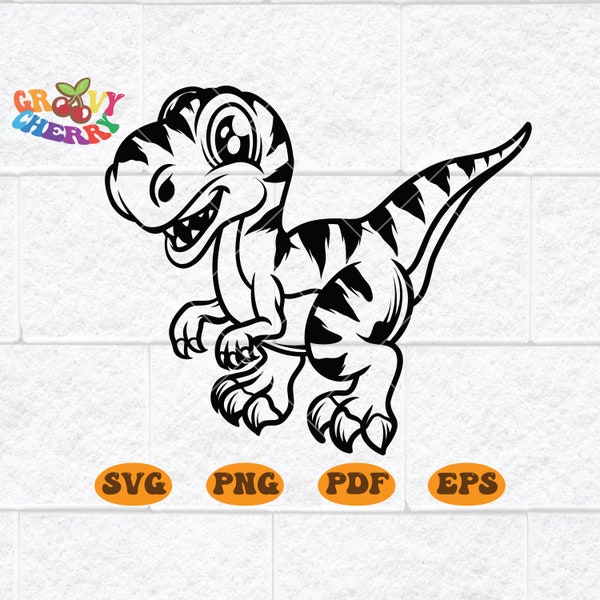 Tyrannosaurus Rex SVG File, T-Rex svg, Trex svg, Dinosaur Png, Dinosaur Shirt, Dinosaur Stickers, Dinosaur Clipart, Cute Dinosaur, CUT FILES