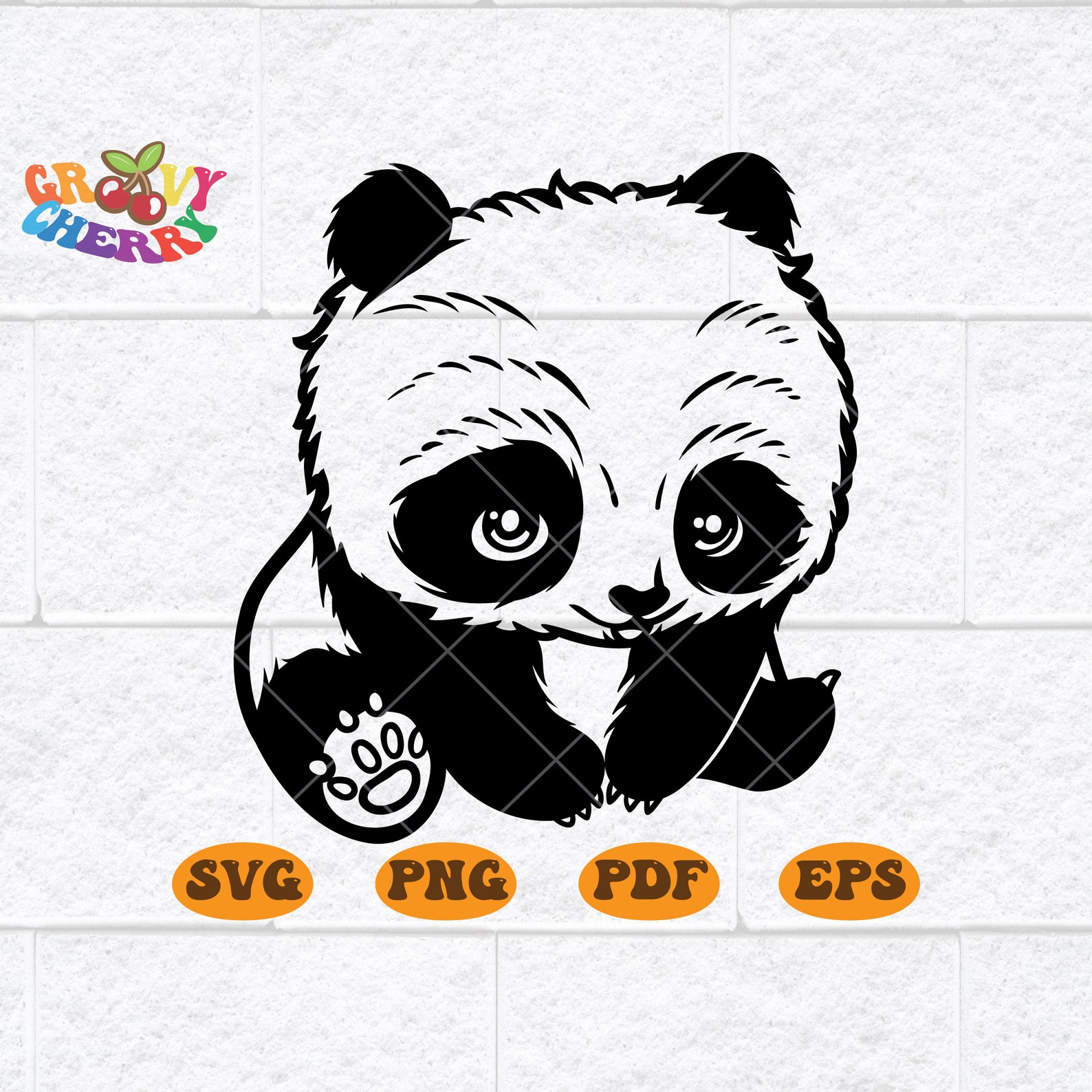 Panda SVG File Cute Baby Panda Svg Baby Panda Png Panda - Etsy