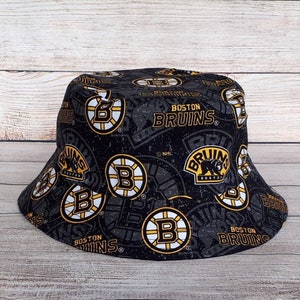 Adult or Child Bucket Hat - Boston Bruins Hockey Sports Team Hat, Reversible  Cotton Hat, Hockey Fan, Hockey Gift for Him, Unisex, One Size