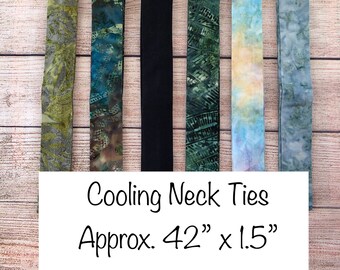 Cooling Neck Tie, Cooling Neck Wrap, Cooling Scarf, Neck Cooler, Cool Neck Tie, Cool Neck Wrap, Cool Ties, Summer Cool Ties, Neck Gaiter