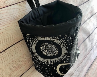 Car Trash Bag, Glow in the Dark Auto Garbage Bin, Eco friendly Automobile Interior Decor, Birthday Car Driver Gift, Truck Accessory Pouch