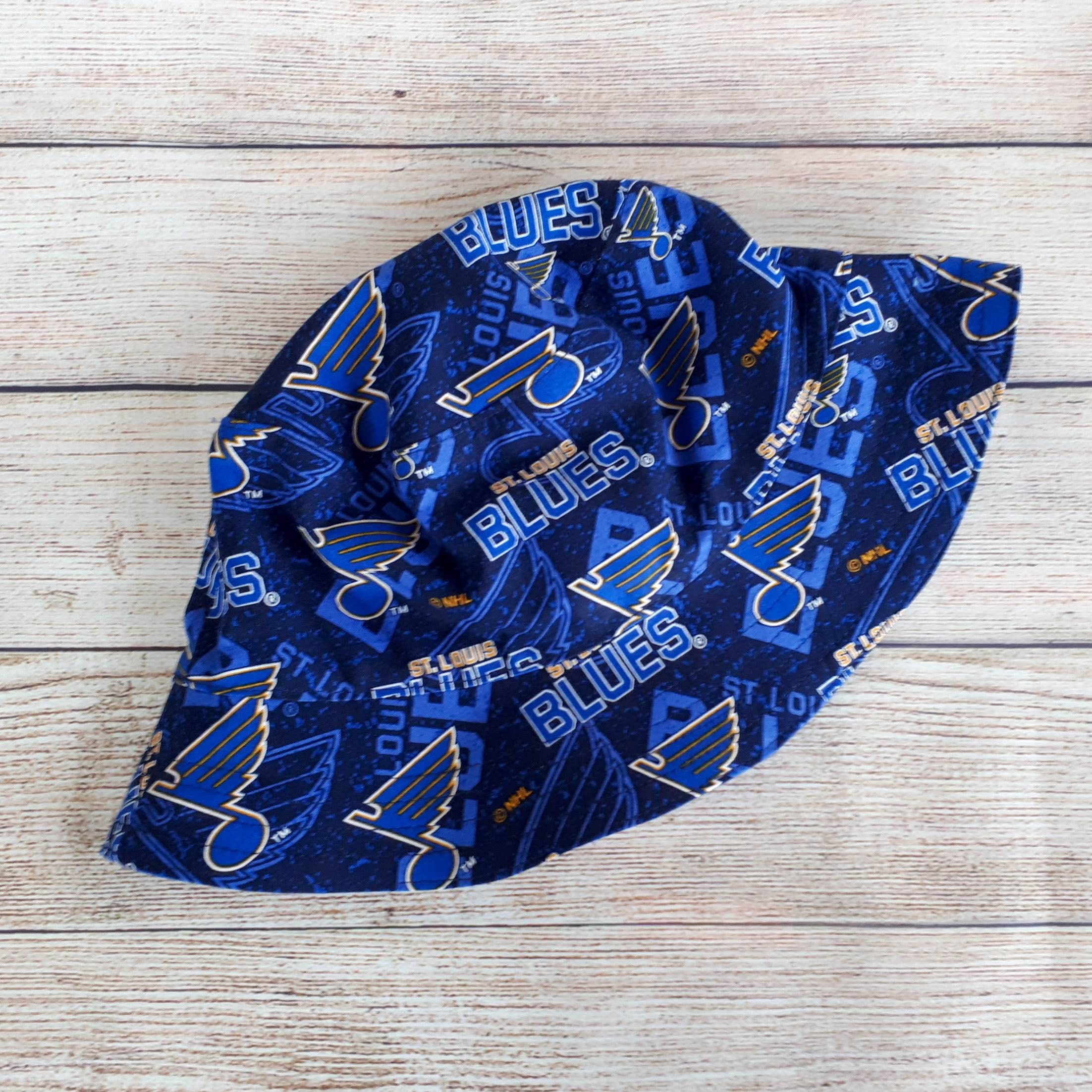 Adult Bucket Hat St. Louis Blues NHL Reversible Cotton -  Israel