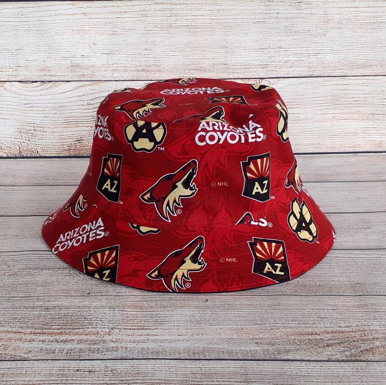 Vintage Phoenix Coyotes Kachina New Era 59Fifty Fitted Hat Cap NHL Hockey 7  1/4