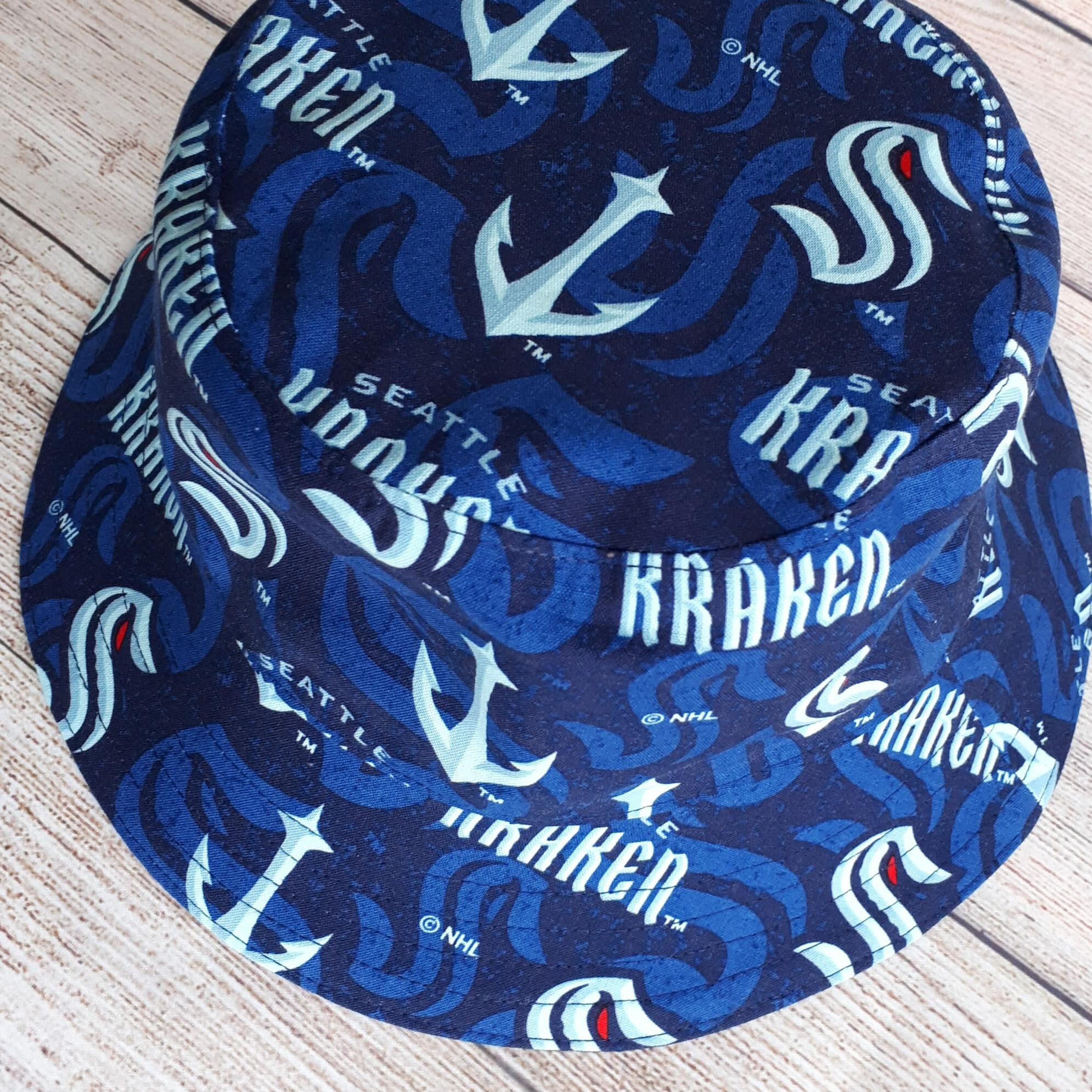 Bucket Hat Seattle Kraken NHL Hockey 