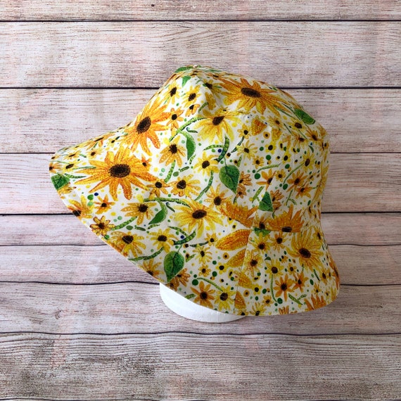 Sunflower Print Women’s  Summer Sun Hat Women main image 2