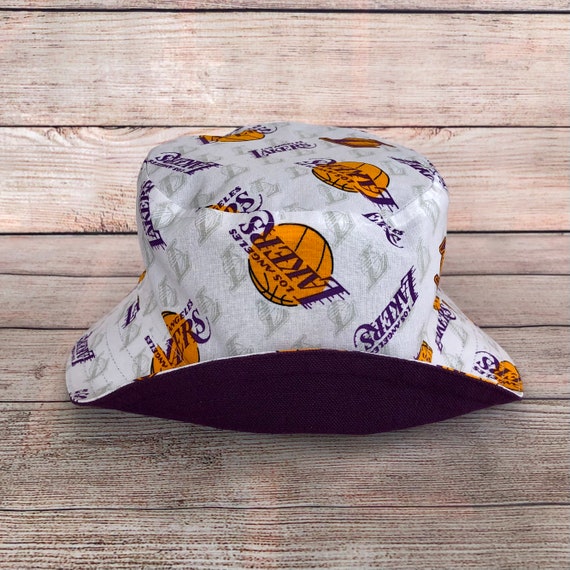 Adult Bucket Hat LA Lakers NBA Sports Team Basketball Bucket Hat Basketball Fan Basketball Gift Sport Fan Hat Gift for Him Unisex Etsy UK