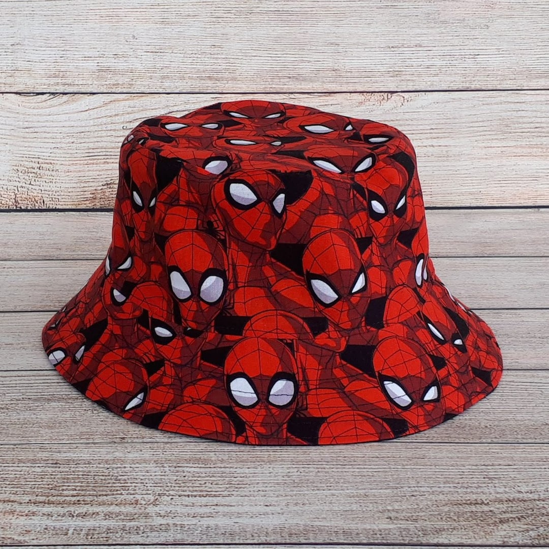 Spiderman Merch Marvel Comics Spiderman RED Toddler Boys Hat Cap