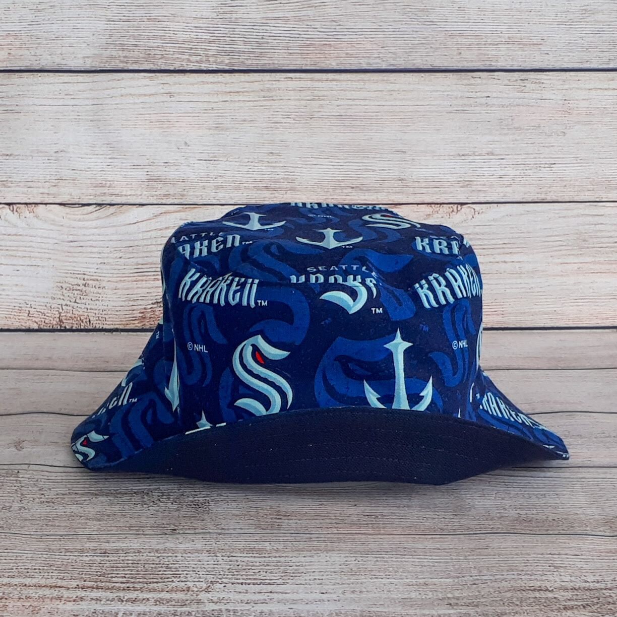 Bucket Hat Seattle Kraken NHL Hockey 