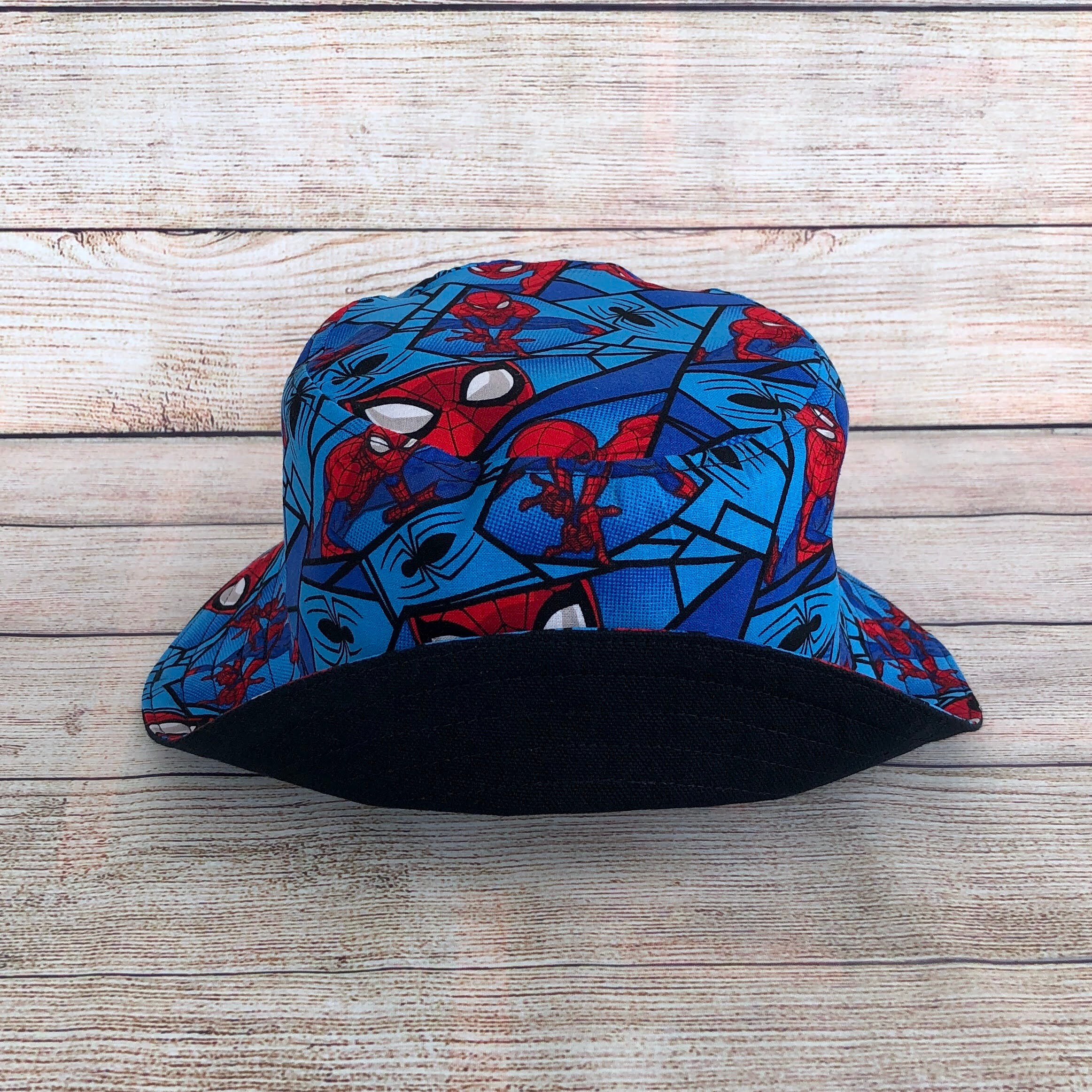 Amazing SpiderMan Youth Bucket Hat Full Print Summer