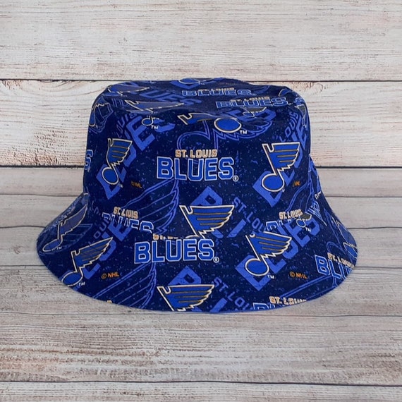 Adult Bucket Hat St. Louis Blues NHL Reversible Cotton -  Israel