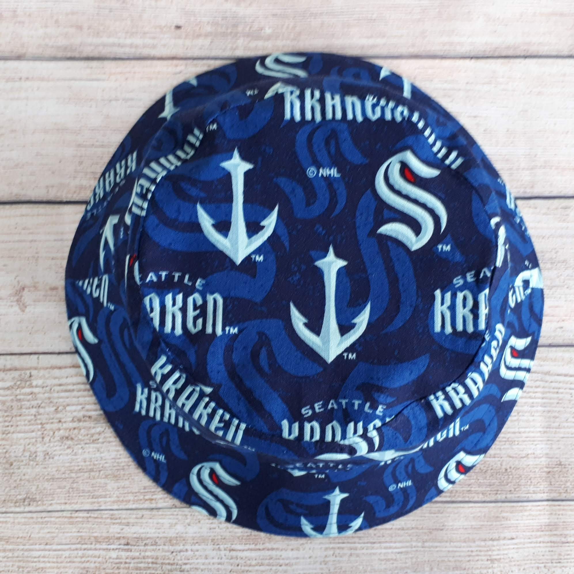 Bucket Hat Seattle Kraken NHL Hockey 