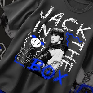 jhope jack in the box maglietta unisex / More Hopeworld maglietta Bts / maglietta grafica Kpop per fan della musica / regalo per fan j-hope / maglietta retrò Kpop