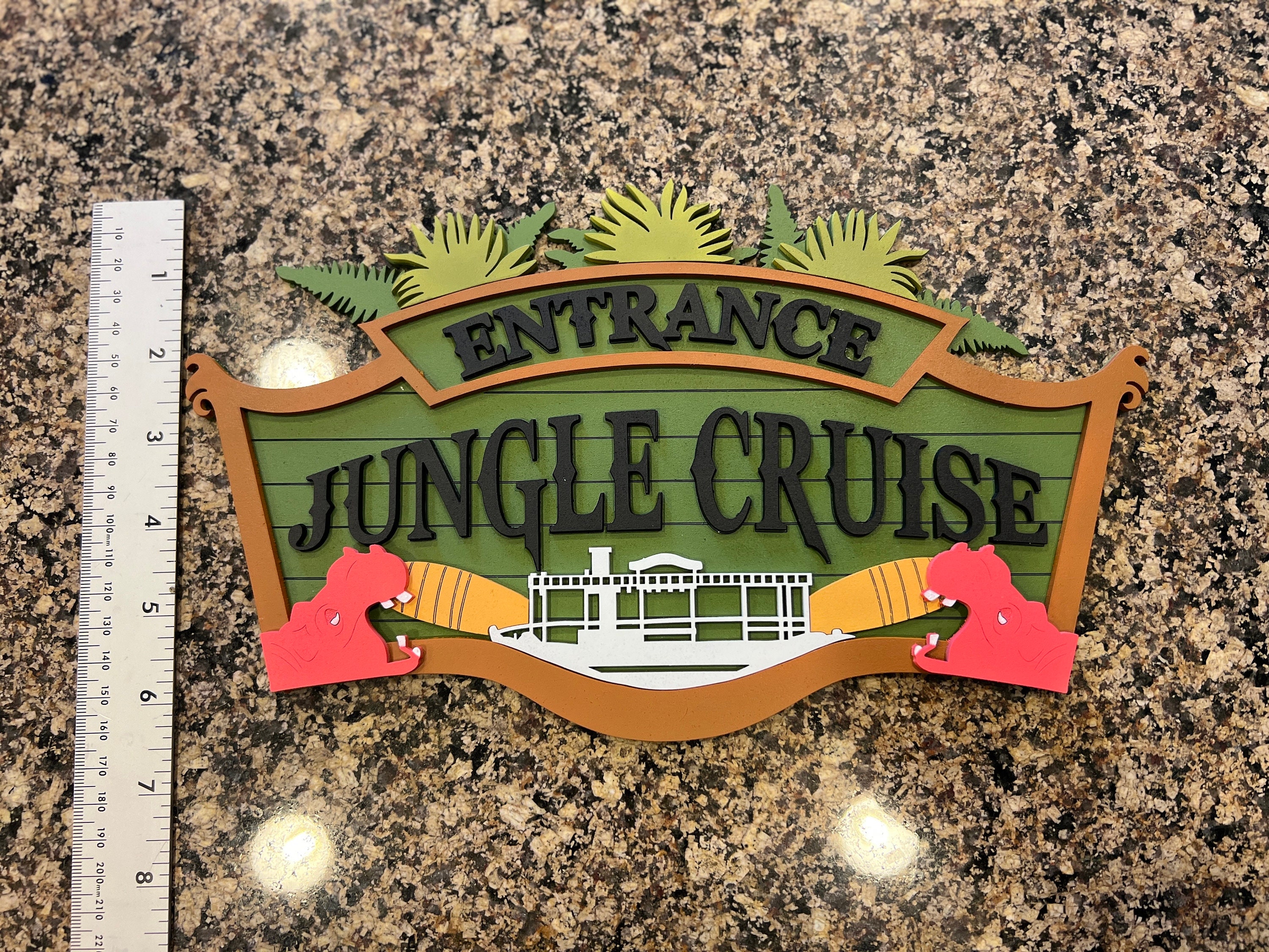Adventure Jungle Sign SVG - Digital Cut File for Laser Cutters ...