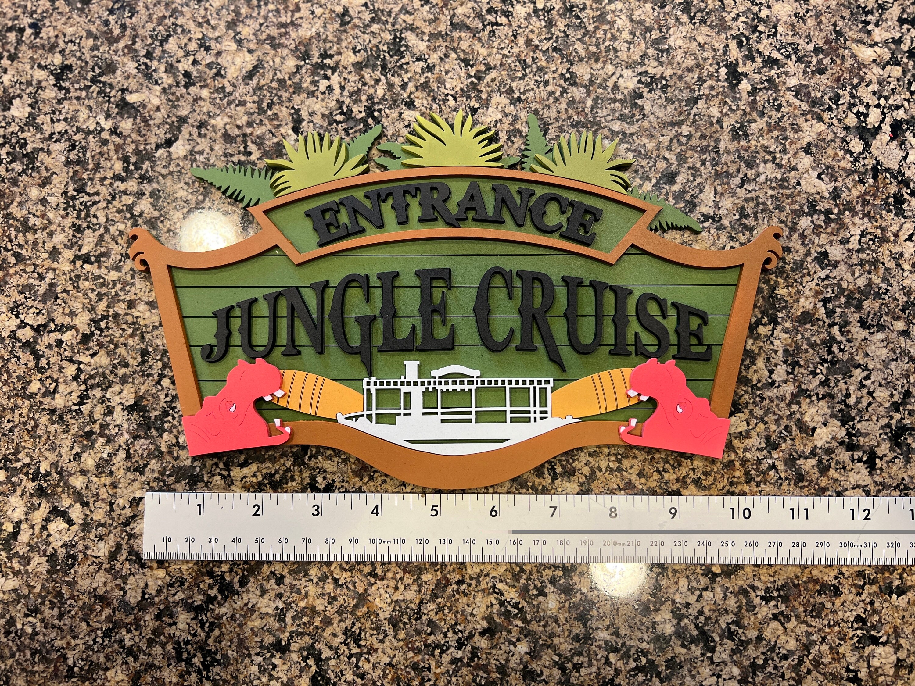 Jungle Lab Sign Adventure Jungle Sign SVG - Digital Cut File for Laser Cutters ...