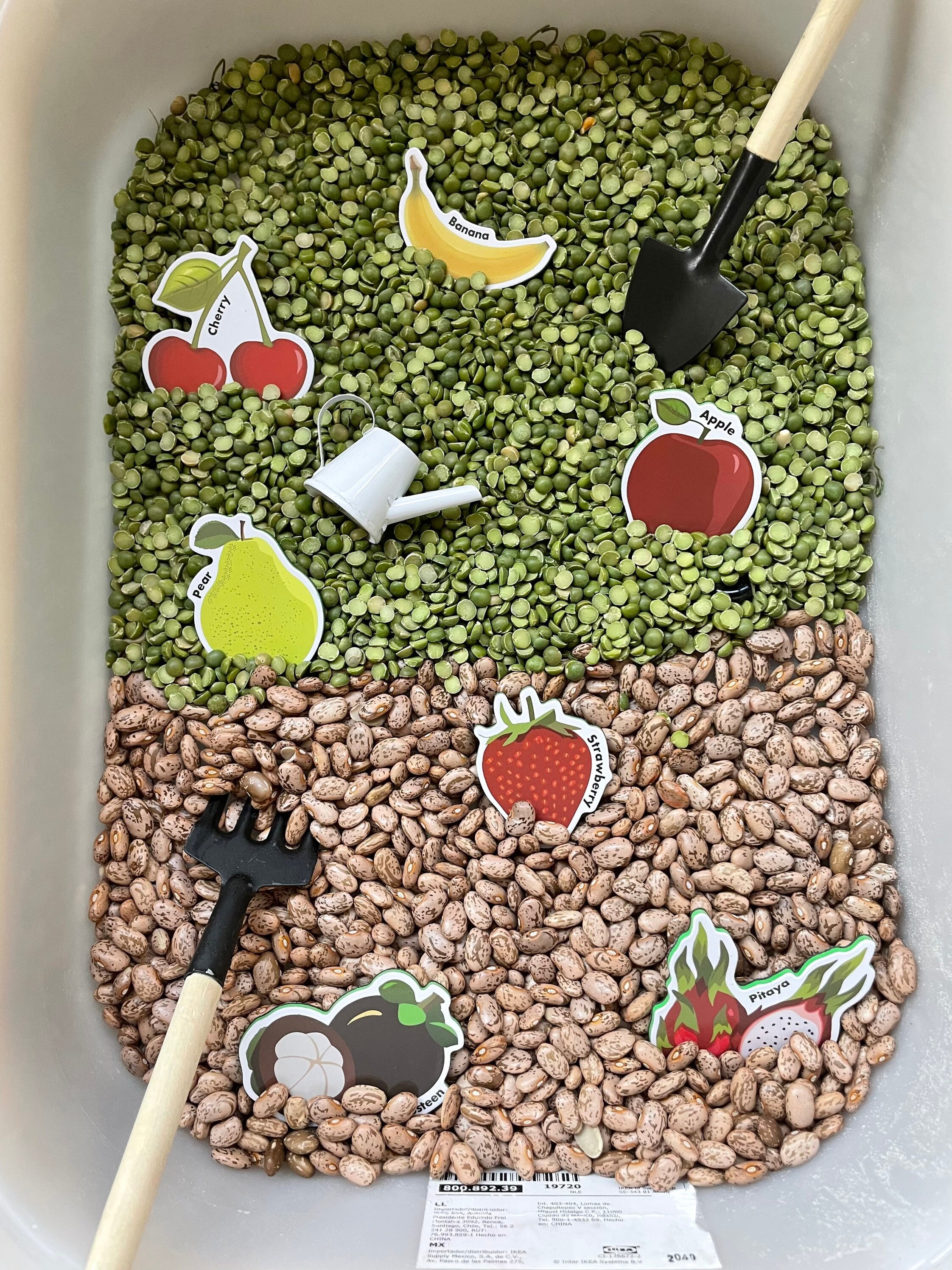 Garden Sensory Bin Etsy