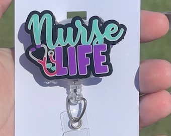Nurse Life Badge Reel