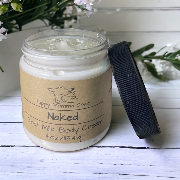 Goat Milk Hand & Body Cream, Goat Milk Body Butter, You Pick the Scent and Size!