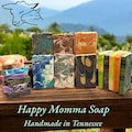 Goat Milk Soap Half Bars: 2oz Stocking Stuffer, Travel Size