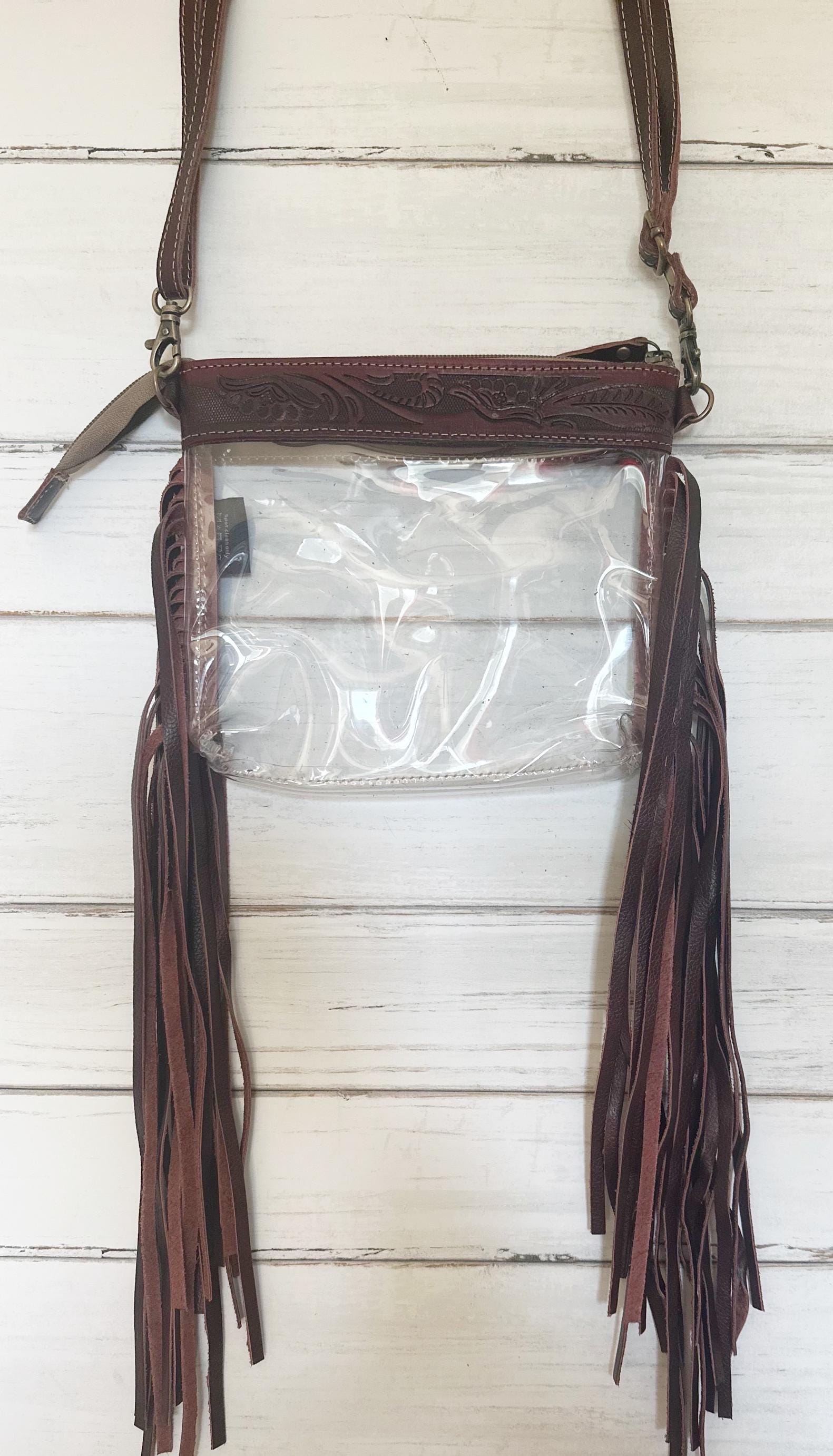 Fringed Stadium Bags Fringed Stadium Bags