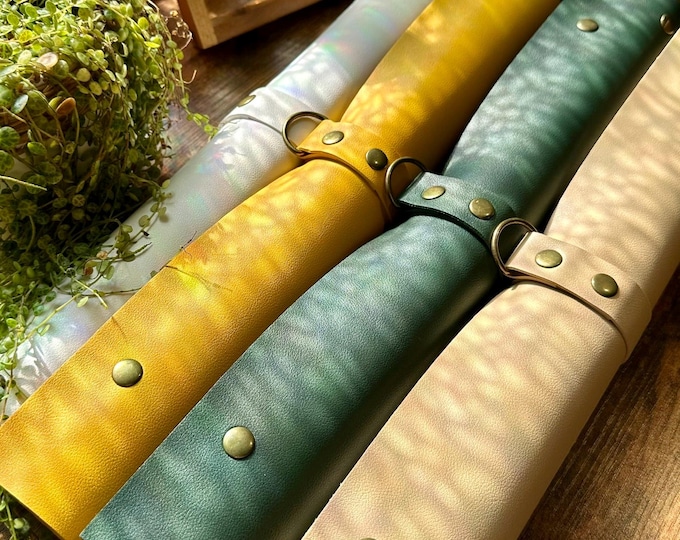 Faux Leather Potting Mat Large & Medium | Houseplant Accessories | Houseplant Gift