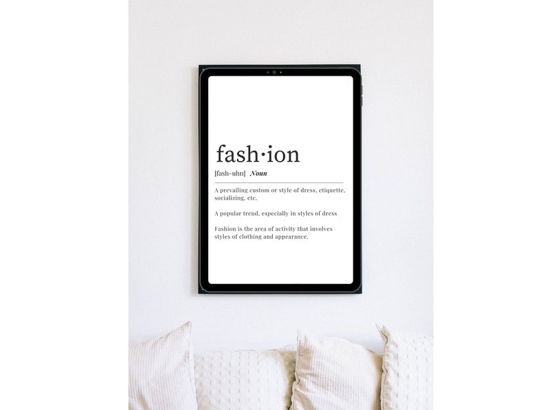 Fashion Wall Art Printable - Etsy