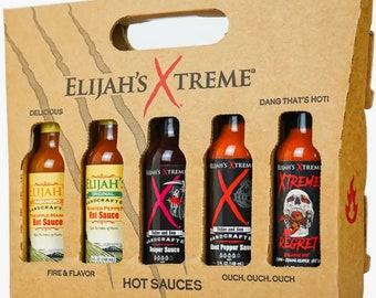 Elijah's Xtreme 5er-Pack Geschenkset 1 000-800 000 Scoville