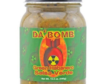 Da Bomb Green Habanero Salsa Verde