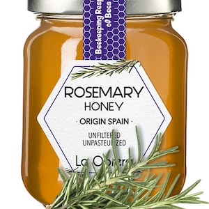 Spanish Rosemary Honey - Glass 500g