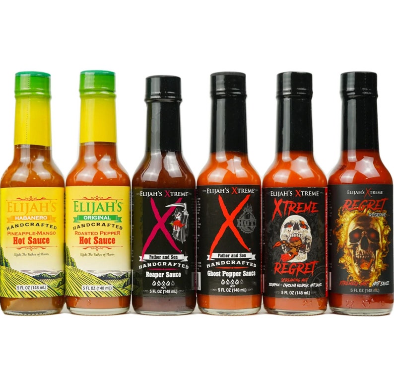 Alle Elijahs Xtreme Hot Sauces Bild 1