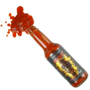 Elijah's Xtreme Regret Reserve Hot Sauce Carolina Reaper, Trinidad Scorpion und Habanero Pepper 1 000 000 Scoville Bild 4