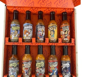 Sauces Torchbearer - accidentellement saines, délicieuses au niveau international ! (10 pièces, 142 ml)