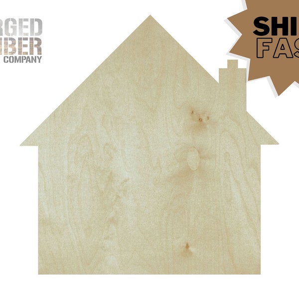 Unfinished Wood Houses Etsy