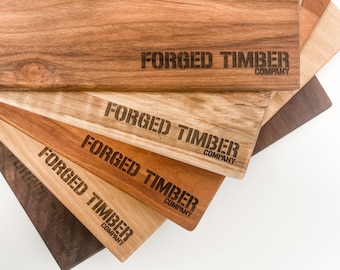 Corporate Cutting Board | Company Logo Engraved Board, Gift for Client Customer Employees Housewarming Realtor