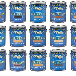 General Finishes Oil Based Wood Gel Stains | SHIPS FAST!