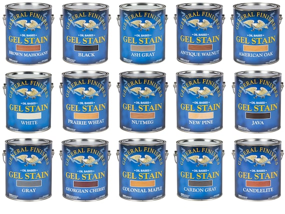 General Finishes Oil Based Wood Gel Stains | SHIPS FAST!