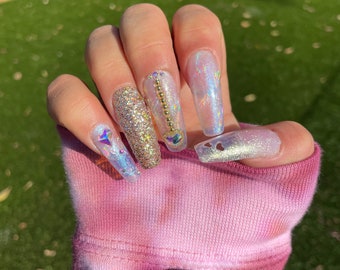 Heltäckande Ballerina Nageltips 500 st
