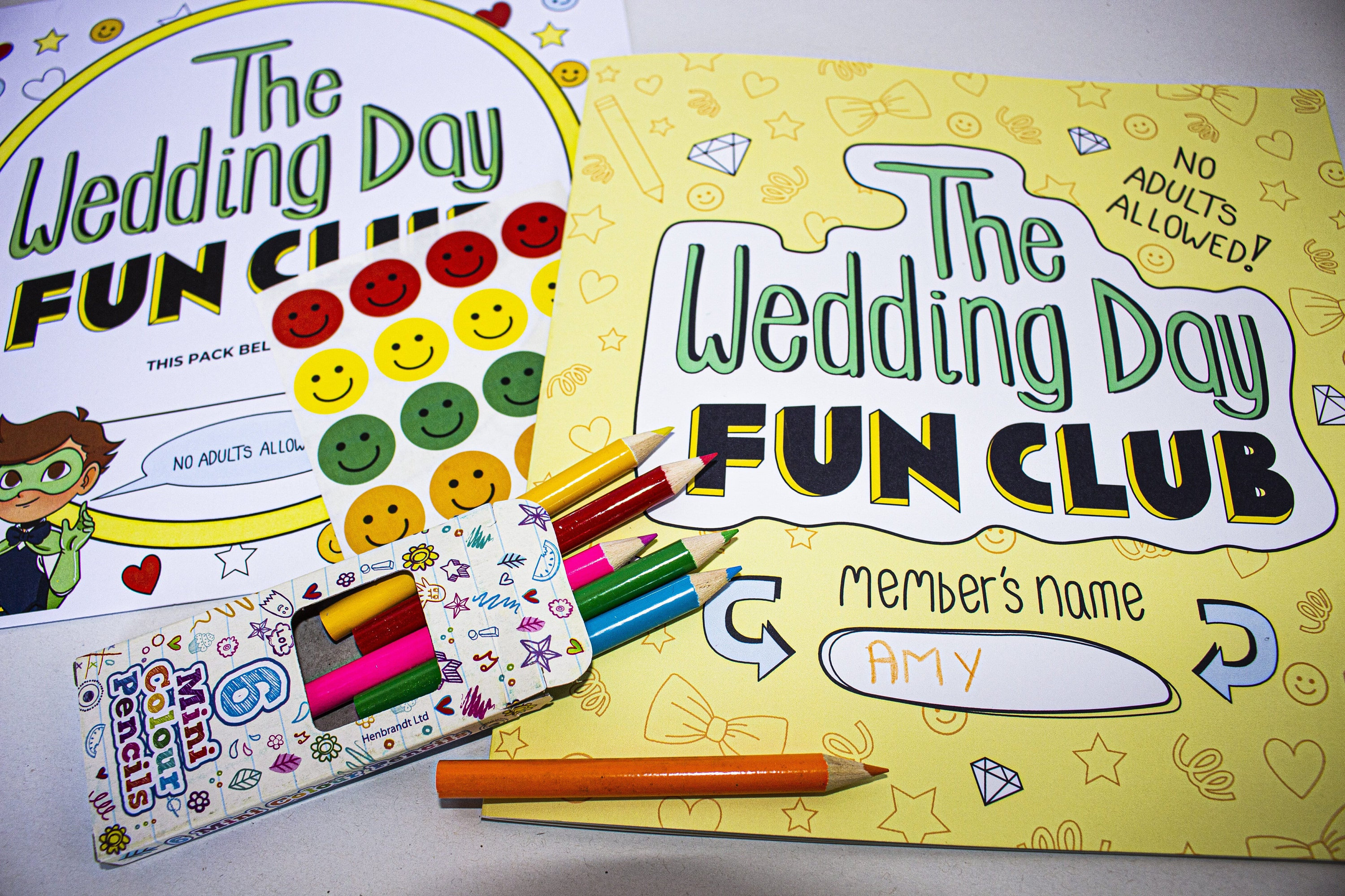 Children's Wedding Activity Packs Etsy UK