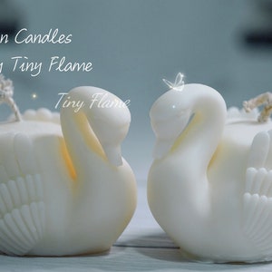 Swan Candle | Animal Candle | White Swan | Birthday Gift | Scent Candle | Anniversary Gift | Gift For Her | Wedding Gift |Home Decor