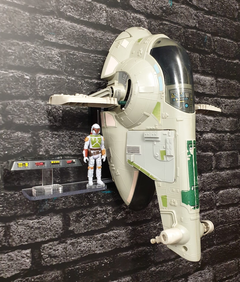 Wall Mount for Vintage Star Wars Kenner Boba Fet's Slave 1 - Etsy UK