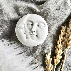 Aroma stone made of ceramic Moon&Sun | Decoration | ceramic fragrance stone