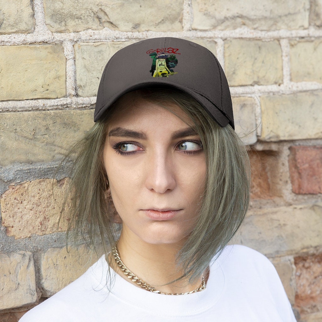 GORILLAZ Gorillaz Unisex Twill Hat Etsy