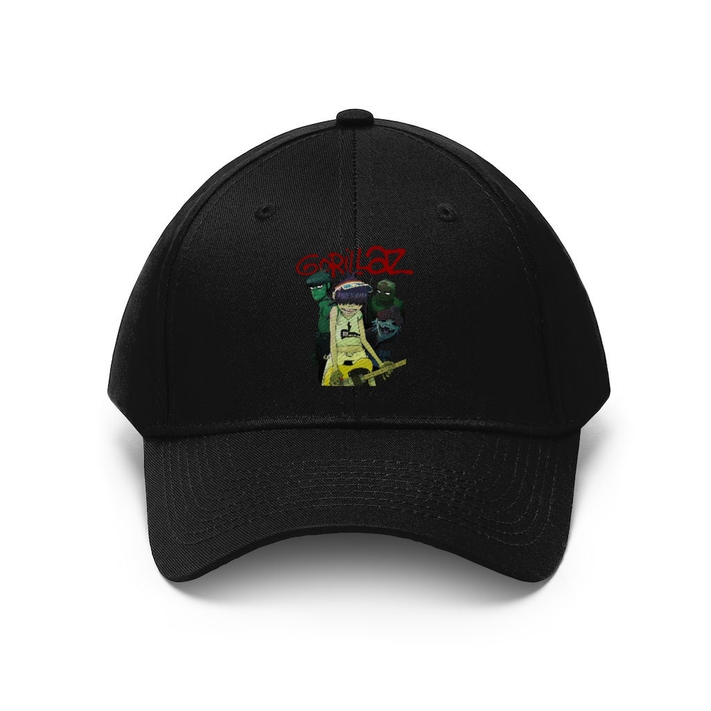 GORILLAZ Gorillaz Unisex Twill Hat Etsy