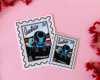 Austria George Russell  Winner sticker | Mercedes sticker | f1 sticker | Superlicensed