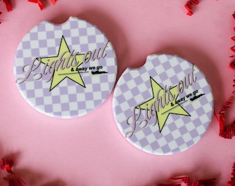Lights out and Away We Go Coasters | F1 Inspired Car accessories | Superlicensed | Formula One Car Accessories |