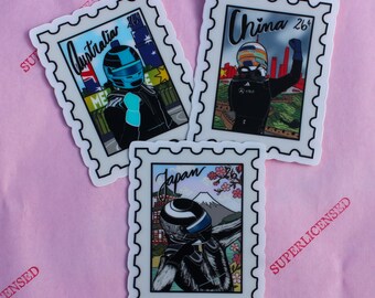 March Winner stickers | Mercedes stickers | f1 sticker | Superlicensed | Kimi Antonelli | George Russell