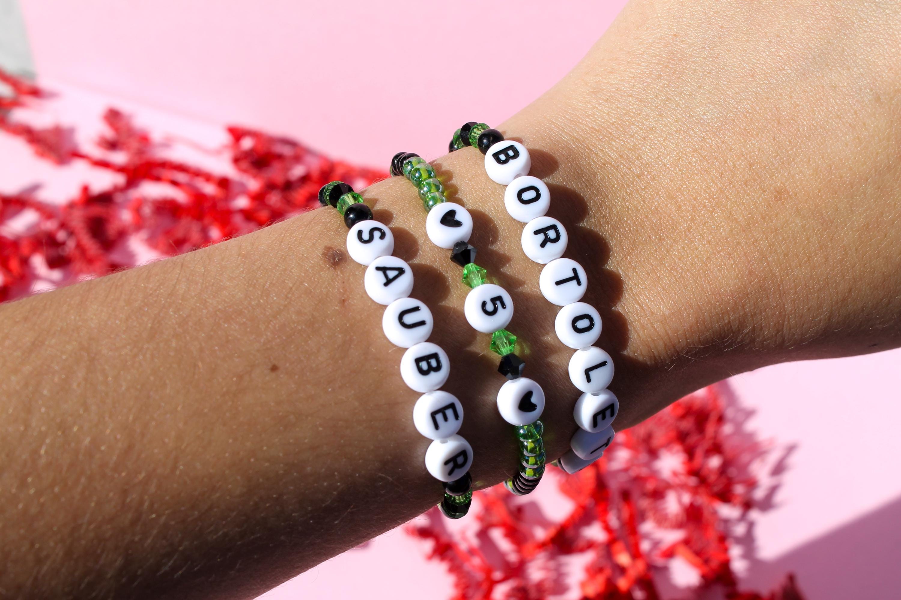 Gabriel Bortoleto Inspired Bracelet stack | Sauber | f1 inspired bracelet stack | Nico Hulkenberg | Superlicensed
